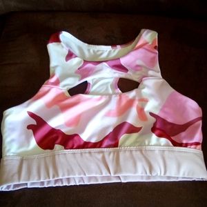 Bra size large different shades of pink